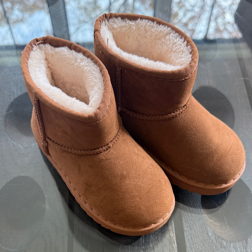 Cozy Brown Faux Fur Lined Boots